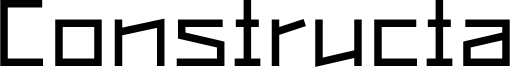 Constructa Font