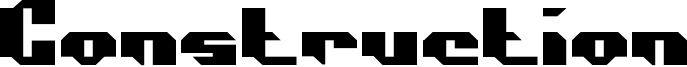 Construction Font