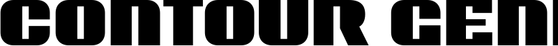 Contour Generator Font