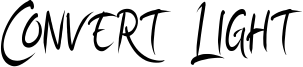 Convert Light Font