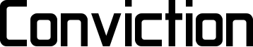 Conviction Font