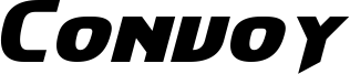 Convoy Italic.otf