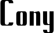 ConyBold.otf