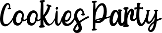 Cookies Party Font