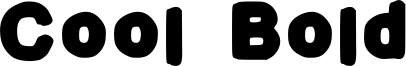 Cool Bold Font