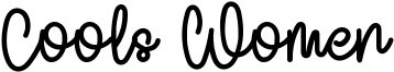 Cools Women Font
