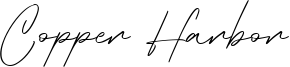 Copper Harbor Font