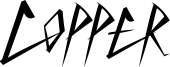 Copper Font