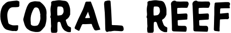 Coral Reef Font