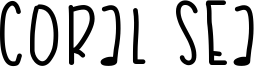 Coral Sea Font