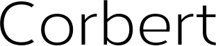 Corbert Font