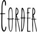 Corder Font