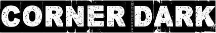 Corner Dark Font