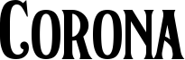 Corona Font