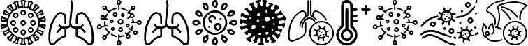 Coronavirus Font