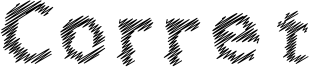 Corret Font