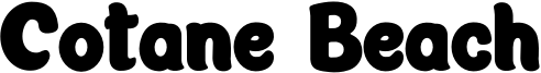 Cotane Beach Font