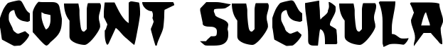 Count Suckula Font