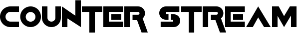 Counter Stream Font