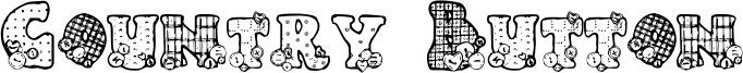 Country Button Font