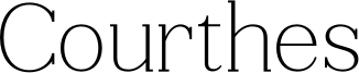Courthes Font