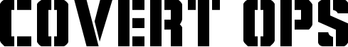 Covert Ops Font