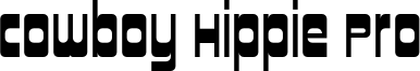 Cowboy Hippie Pro Font