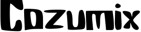 Cozumix Font