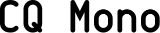 CQ Mono.otf