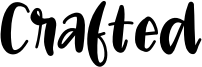 Crafted Font