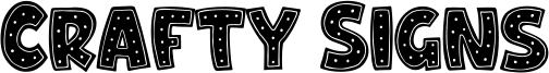 Crafty Signs Font