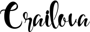 Crailova Font