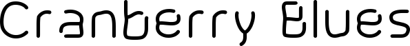 Cranberry Blues Font