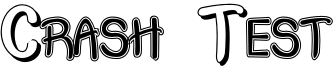 crash test shadow.otf