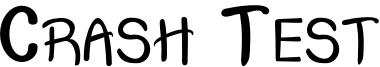crash test.otf