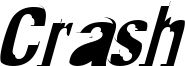 Crash Font