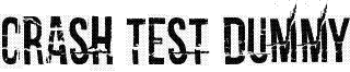 Crash test dummy Font