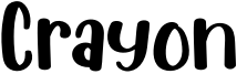 Crayon Font