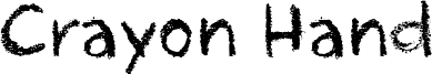 Crayon Hand Font