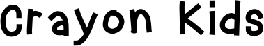 Crayon Kids Font