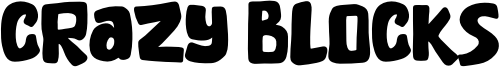 Crazy Blocks Font