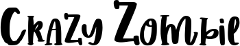 Crazy Zombie Font