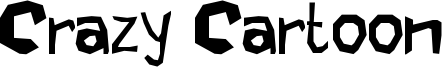 Crazy Cartoon Font