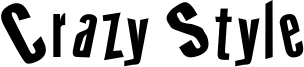 Crazy Style Font