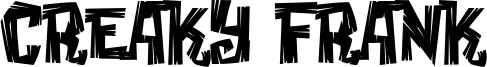 Creaky Frank Font