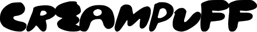 CreamPuff Font