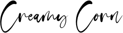Creamy Corn Font