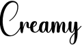 Creamy Font