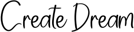 Create Dream Font