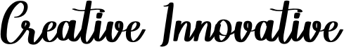 Creative Innovative Font